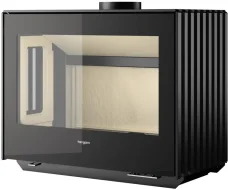 Litinová krbová kamna Hergom Glance L, závěsná