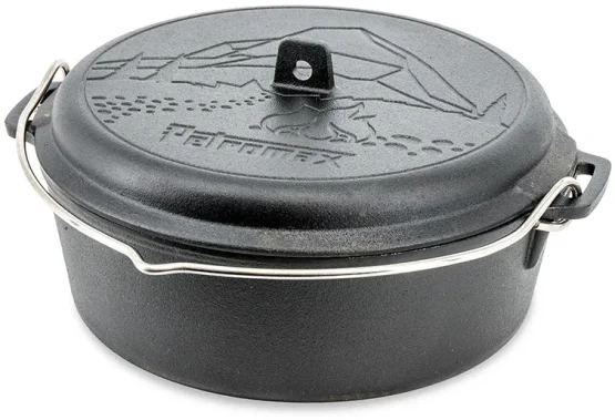 Litinový kotlík bez nožiček, Petromax Essential "Dutch Oven" 5,5 l