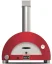Domácí pizza pec Alfa Forni 1 PIZZA Hybrid LPG, antik červená