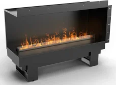 Krb na vodní páru, Planika Cool Flame 1000 Fireplace, left corner