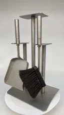 Krbové nářadí Lienbacher 21.02.624.2, nerezový stojan, nerezové nástroje Krbové nářadí Lienbacher 21.02.624.2, nerezový stojan, nerezové nástroje