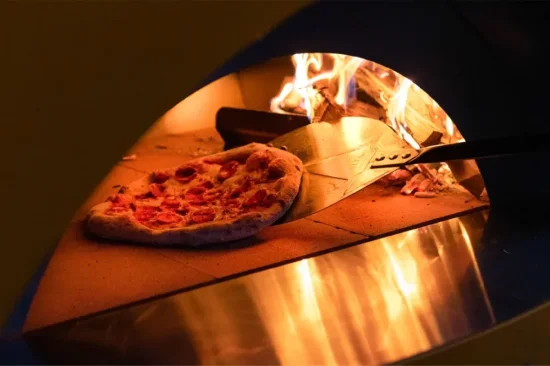 Alfa Forni, domácí pizza pec na dřevo 1 PIZZA wood, antik červená