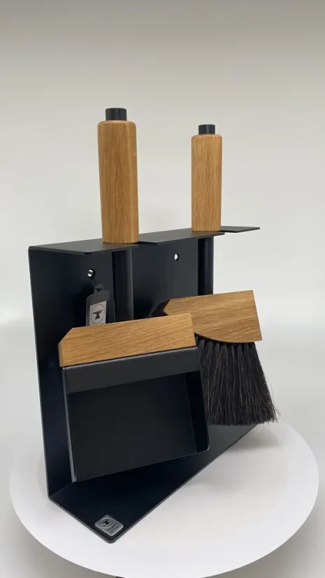 Krbové nářadí Red Anvil Black Salt and Pepper Wall, dub