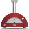 Domácí pizza pec Alfa Forni 2 PIZZE Modern, hybrid, antik červená