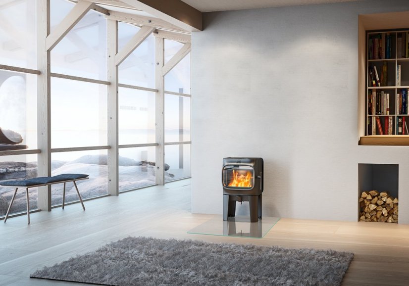 Krbová kamna Jotul F 105 R LL interiér 03