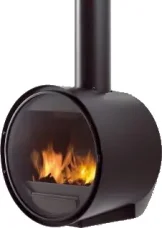 Designová krbová kamna ROCAL D-7, závěsná Designová krbová kamna ROCAL D-7, závěsná