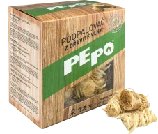 PEPO, podpalovač z dřevité vlny 32 ks PEFC