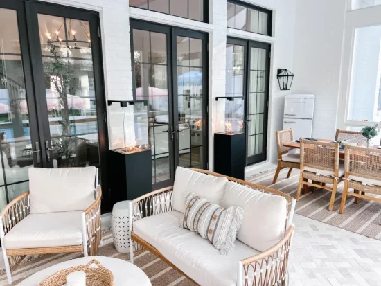 Planika Faro black, terasový hořák na plyn