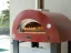 Domácí pizza pec Alfa Forni 2 PIZZE Hybrid LPG, antik červená