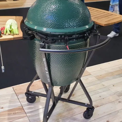 Big Green Egg Integgrovaný pojízdný stojan s držadlem, Large
