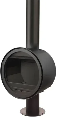 Designová krbová kamna Rocal D 7 na noze