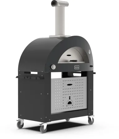 Alfa Forni, podstava pro 3 PIZZE, barva černá