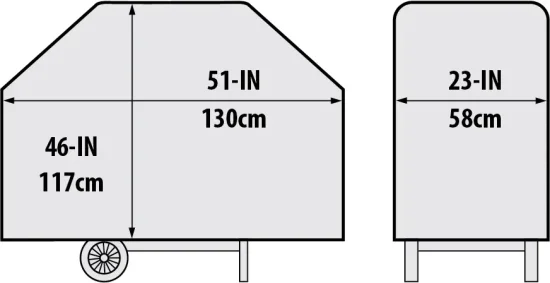 Ochranný povlak 68487 Premium pro Broil King Crown 400, Baron 400