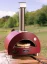 Domácí pizza pec Alfa Forni 1 PIZZA Hybrid LPG, antik červená