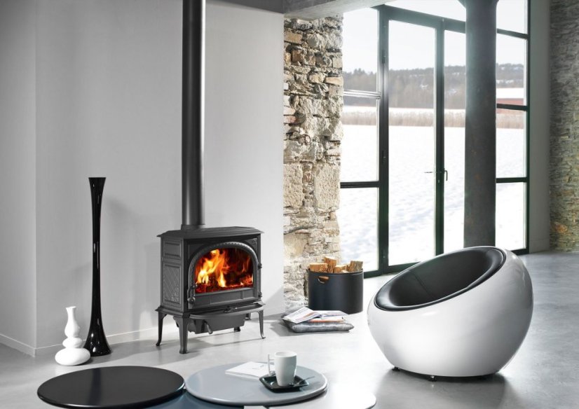 Krbová kamna Jotul F 400 ECO SE interiér 02