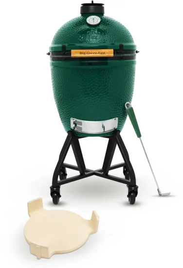 Big Green Egg Large ve stojanu, zvýhodněný set