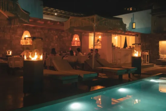 Planika Faro black, terasový hořák na plyn