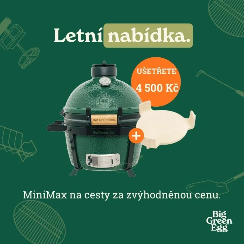 Letní akce 2026 Big Green Egg MiniMax