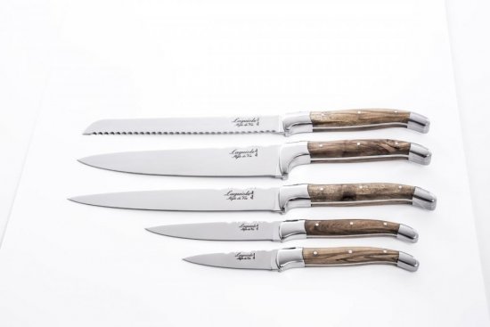 Laguiole Style de Vie - Luxury - Sada nožů a magnetický stojan