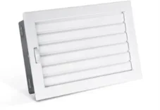 Karl, ventilační mřížky STYLE s uzavíratelnou žaluzií, bílá
