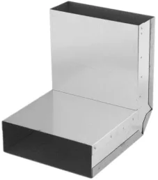 Karl, vzduchotechnika, koleno stěna-strop 90°, kanál, 200 x 90 mm