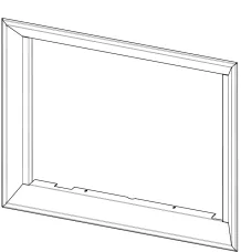 Rámek DW2M RAM04 krycí, polohluboký, Romotop Dynamic W 2G 66.50.01 Rámek DW2M RAM04 krycí, polohluboký, Romotop Dynamic W 2G 66.50.01