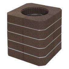 Akumulační sada horní Romotop MAMMOTH pro krbové vložky s průměrem odkouření 180 mm