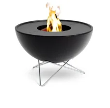Ohniště Höfats nízký set - BOWL 57 s drátěnou podstavou + Plancha BBQ