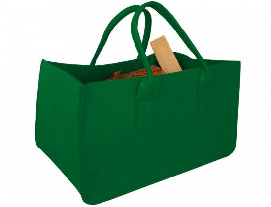 Filcová taška na dřevo Lienbacher 21.02.638.2 zelená