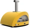 Domácí pizza pec Alfa Forni 5 PIZZE Hybrid LPG, ohnivě žlutá