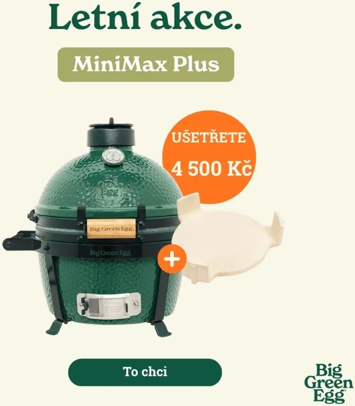 Letní akce 2026 Big Green Egg MiniMax