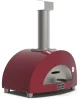 Alfa Forni, domácí pizza pec na dřevo 1 PIZZA wood, antik červená