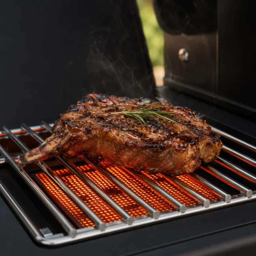 Plynový gril Broil King Baron 590 IRX Shadow, s možností pelet