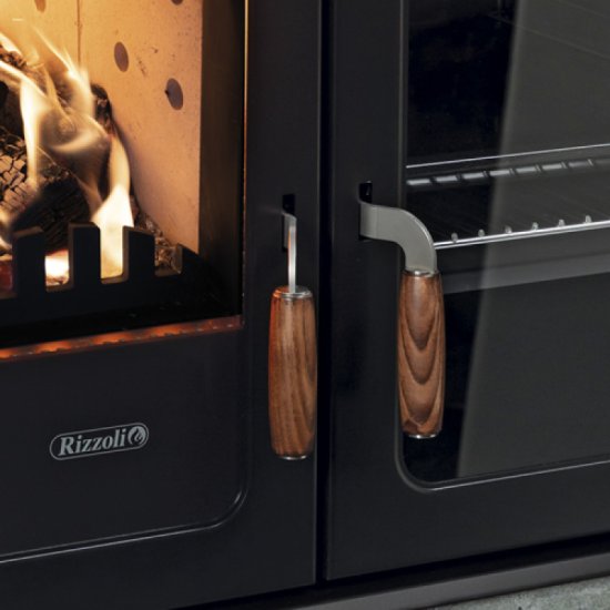 Sporák na dřevo Rizzoli N 94 Stone, detail
