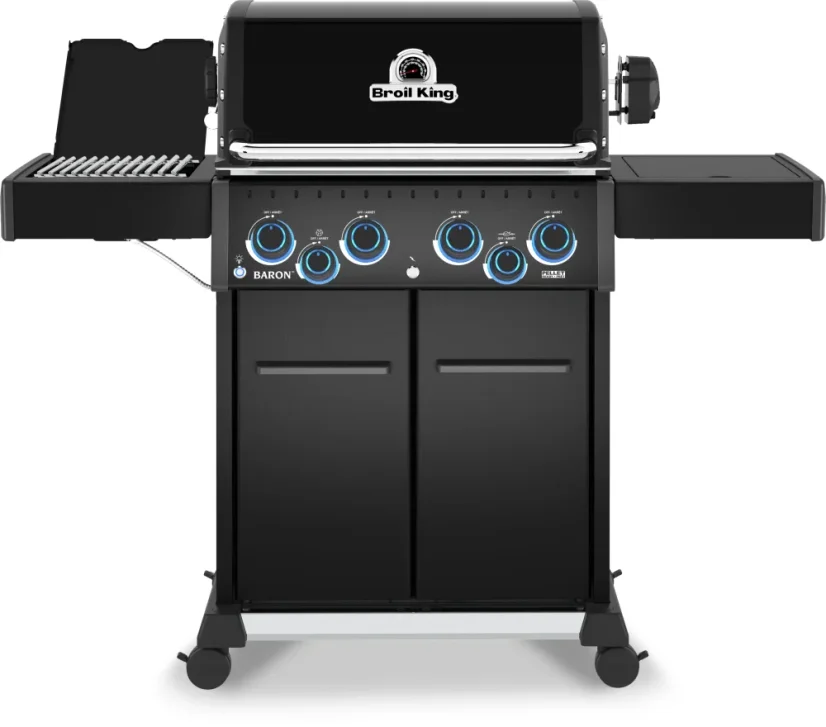 Plynový gril Broil King Baron 490 IRX Shadow, s možností pelet