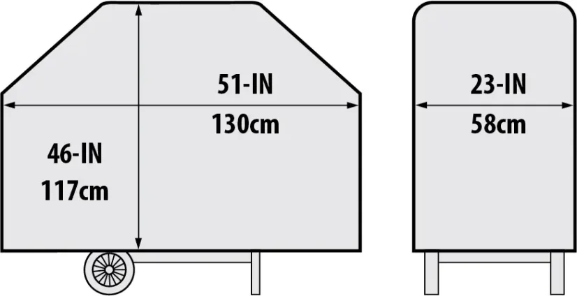 Ochranný povlak 68470 Premium, pro Broil King Royal, Royal Shadow, Monarch