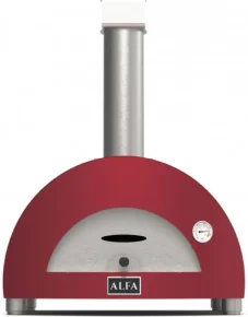 Alfa Forni, domácí pizza pec na dřevo 1 PIZZA wood, antik červená