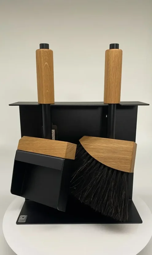 Krbové nářadí Red Anvil Black Salt and Pepper Wall, dub