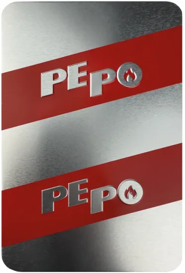 PEPO, plechová krabička s pevným podpalovačem