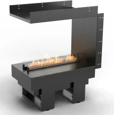 Krb - vodní pára, Planika Cool Flame 500 See Through Fireplace, room divider