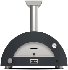 Domácí pizza pec Alfa Forni 3 PIZZE Hybrid LPG, šedá