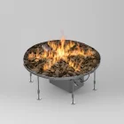 Terasová ohniště na plyn - vestavěná