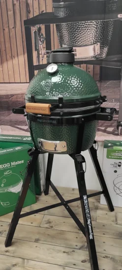 Big Green Egg MiniMax + stojan - VYSTAVENÝ VZOREK