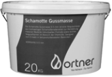 Ortner šamotová odlévací hmota (Schamotte Gussmasse)