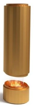 Planika Pillar Gold, designový krb na bioethanol