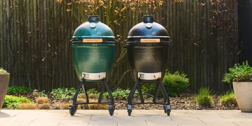 Limitovaná edice - keramický gril Big Green Egg L Onyx