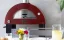 Domácí pizza pec Alfa Forni 2 PIZZE Hybrid LPG, antik červená