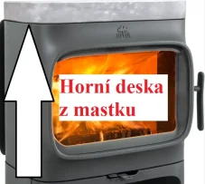 Jotul, mastková deska F 305 R B BP, F 305 R LL BP