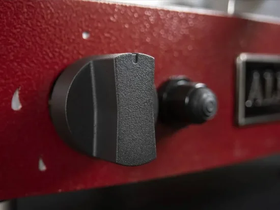 Domácí pizza pec Alfa Forni 1 PIZZA Hybrid LPG, antik červená