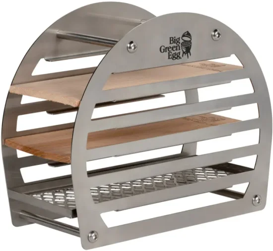 Big Green Egg, nerezový stojan na uzení Big Green Egg, nerezový stojan na uzení